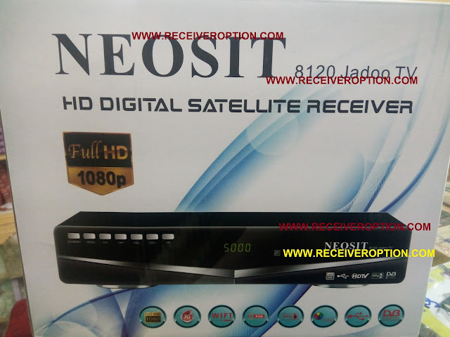 NEOSIT 8120 JADOO TV HD RECEIVER FLASH FILE