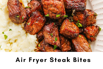Air Fryer Steak Bites