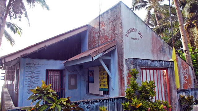 barangay hall at barangay ward 3 in San Antonio, Dalupiri Island, Northern Samar