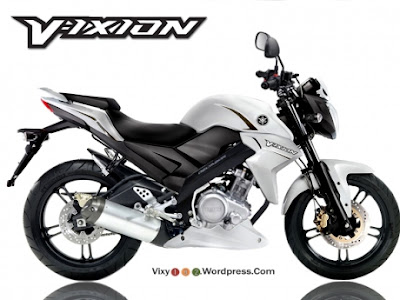 Foto Yamaha Vixion Putih