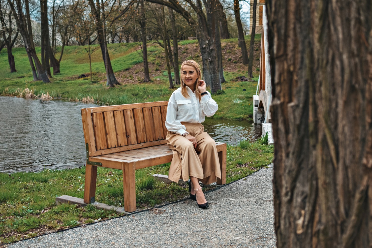 Elegancki look na co dzień