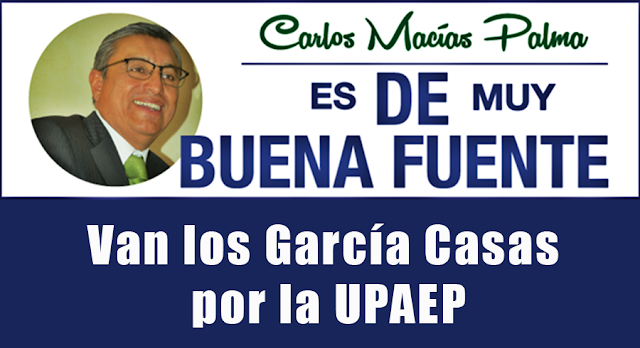 Van los García Casas por la UPAEP
