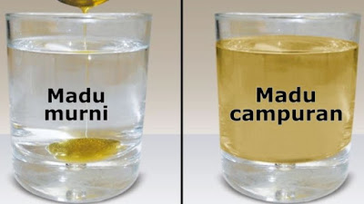 Cara Membedakan Madu Asli dan Madu Palsu Menggunakan Air