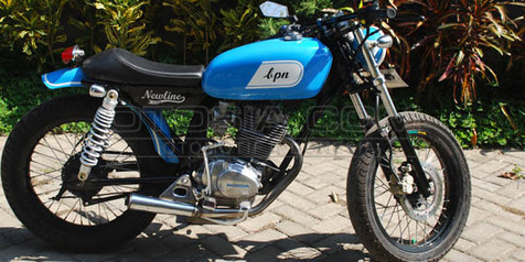 Modifikasi Honda GL125 Deus Tampil Fresh