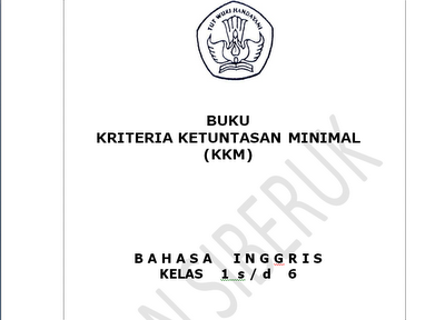 Bahasa Inggris KKM