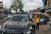 Kapolsek Medan Tuntungan Langsung Pimpin Patroli Keliling Pusat Keramaian