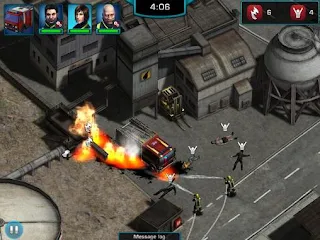 Screenshots of the Rescue Heroes in action for Android tablet, phone.