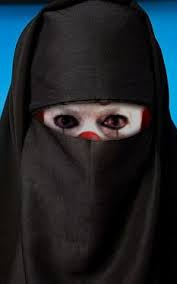 clown in burka