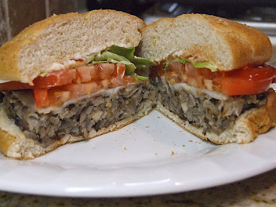 They tasted as they should like portobello mushroom burgers.