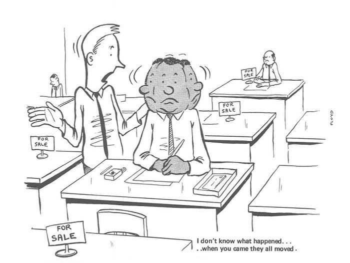 Brutally Honest Comics Drawn By Black Guy Depict What It Was Like Being The One Black Man In A White Work Environment In The 1960s