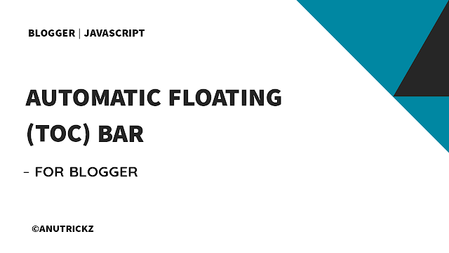 How to Create an Automatic TOC on Blogger