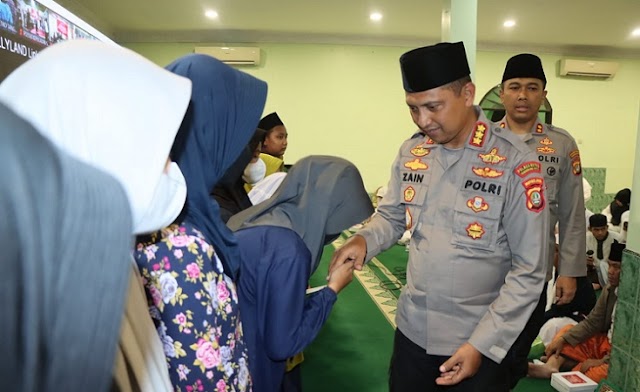 HUT PMJ Ke-73, Polres Metro Tangerang Kota Santuni 30 Anak Yatim