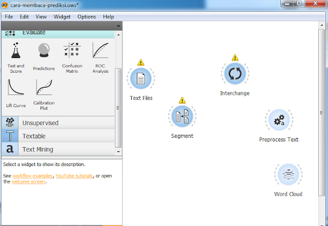 tutorial menggunakan orange data mining