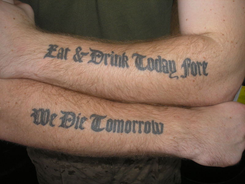 french quote tattoos