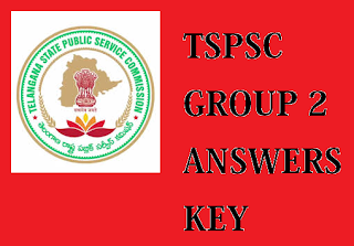 TSPSC GROUP 2 ANSWERS KEY 2016