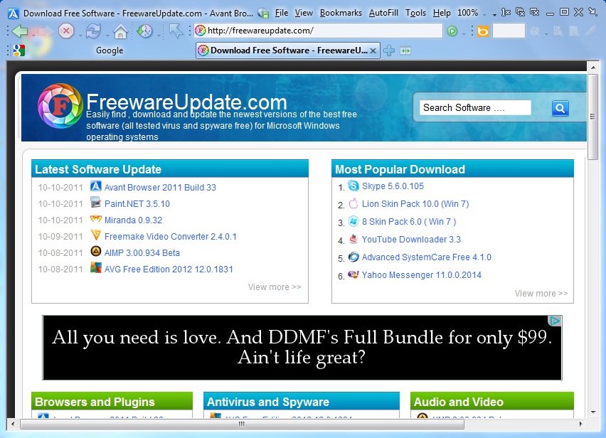 Avant Browser 2012 Build 175 المتصفح الآمن والسريع ...
