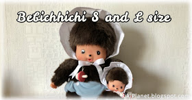 kiki monchhichi Bebichhichi S-size L-size