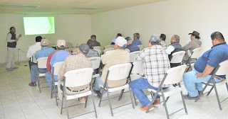 IMPARTE GOBIERNO DEL ESTADO PLÁTICA SOBRE TÉCNICAS EN CONTRA  DE LA CUSCUTA EN EL CULTIVO DE ALFALFA