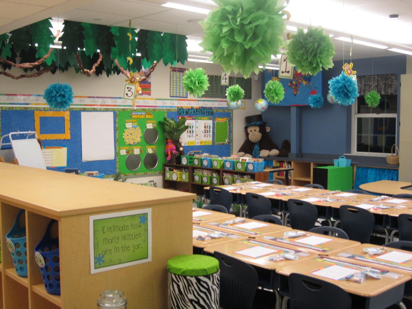 Jungle Theme Classroom Decorating Ideas