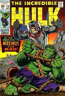 Incredible Hulk #119, Maximus and the evil Inhumans