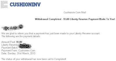 16th CushionInv Payment Proof