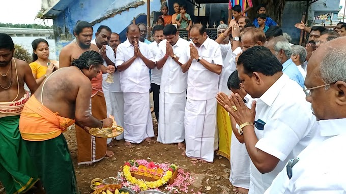 பி. தங்கமணி அவர்கள் பள்ளிபாளையம் நகர பகுதிகளுக்கான சட்டமன்ற உறுப்பினர் மேம்பாட்டு நிதியின் கீழ் புதிய வளர்ச்சி திட்ட பணிகளை துவக்கி வைத்தார்.