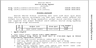 1000 ITI Job Vacancies in Karnataka Revenue Department