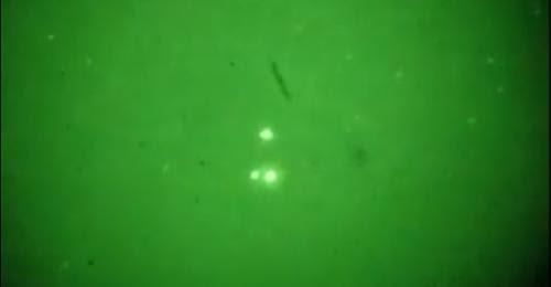 Military Contractor Films Alien See Through Ufo Triangle Over North Carolina