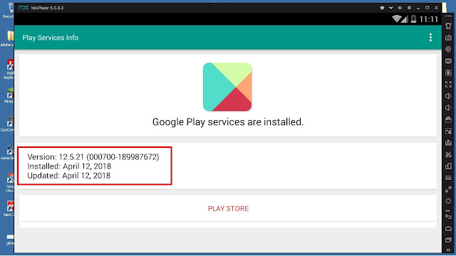 Langkah - Langkah Cara Memperbarui Play Store Services