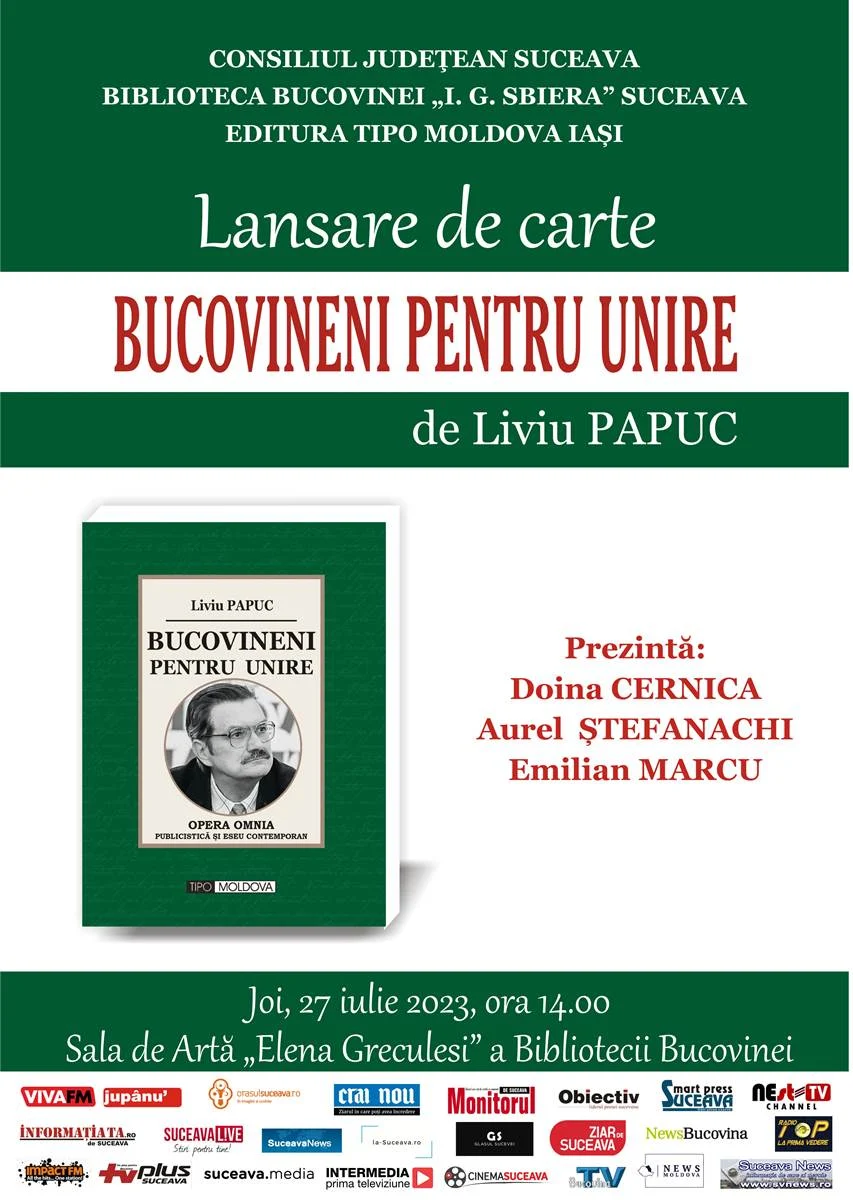 Bucovineni pentru Unire - Liviu Papuc