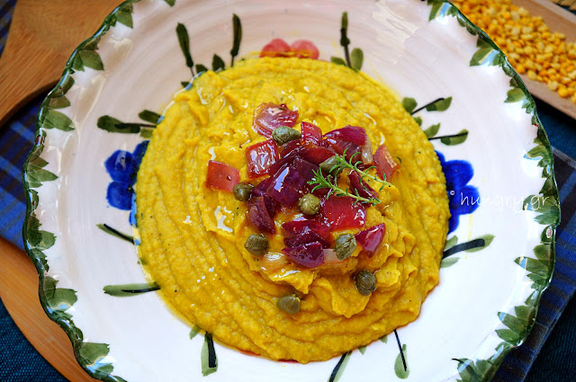 Yellow Split Pea with Caper