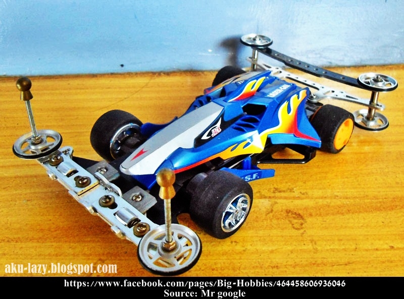 AKU MALAS Bersama Kreta Mini Tamiya 