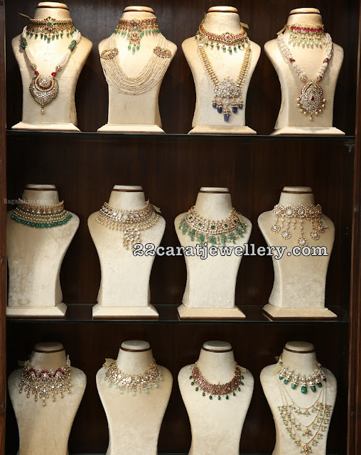 Pachi Work Kundan Latest Necklaces 