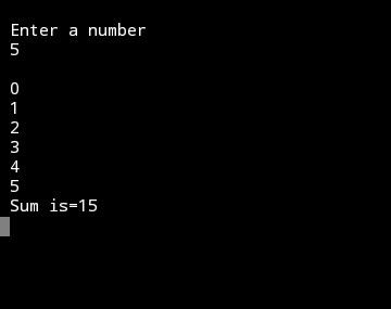 C program to find sum of n numbers - My CS Tutorial