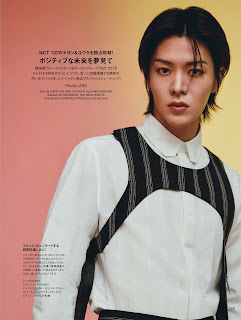 NCT 127 Yuta 中本悠太 Elle Japan May 2022 エル ジャポン