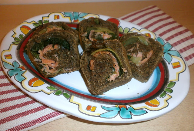 pane al salmone affumicato