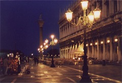 St Mark's at night