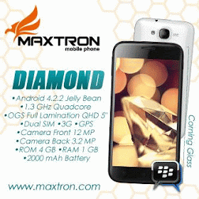 Spesifikasi dan Harga Hp Maxtron Diamond Terbaru 2014