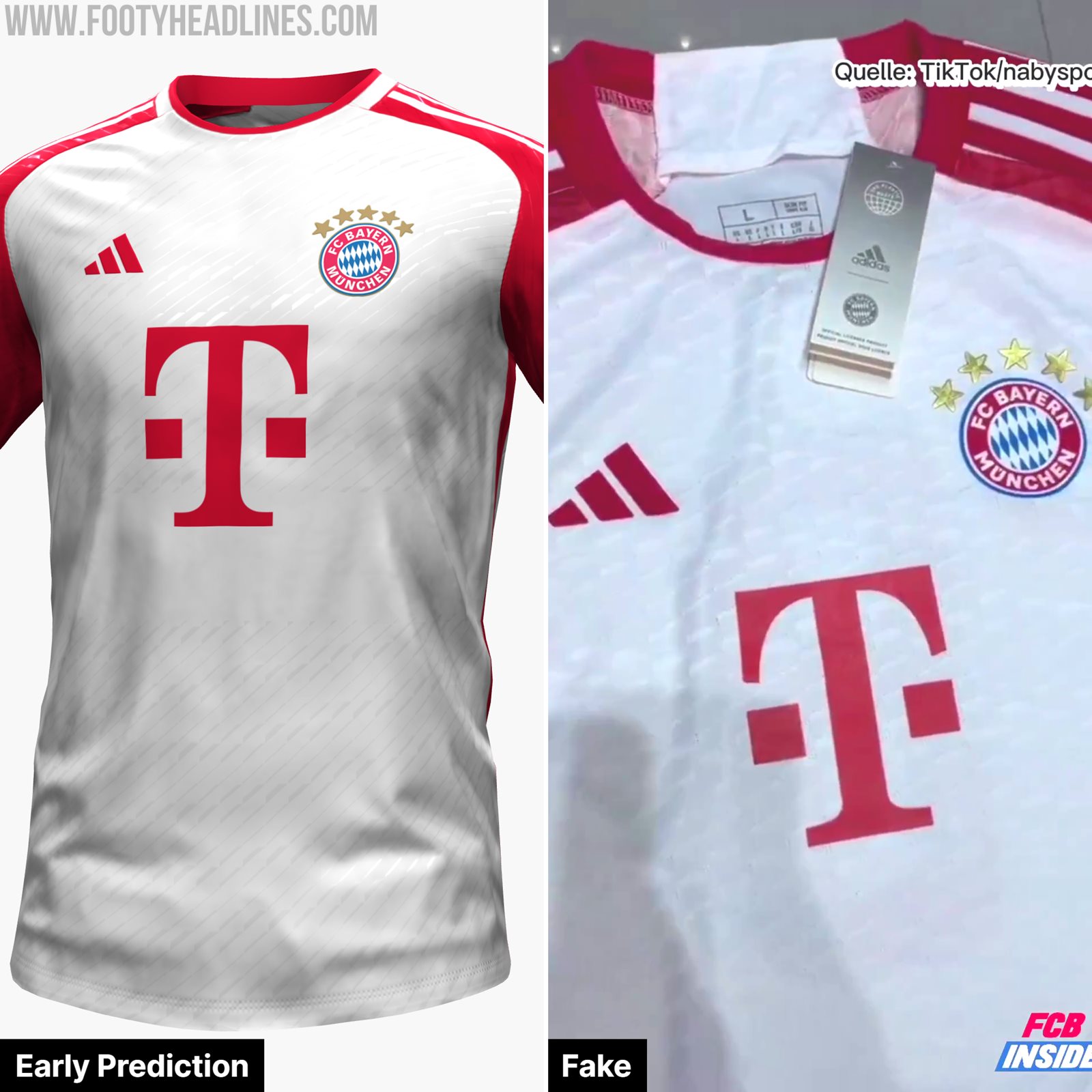 Bayern München 2023 Training Kit Leaked - Blue Returns - Footy Headlines