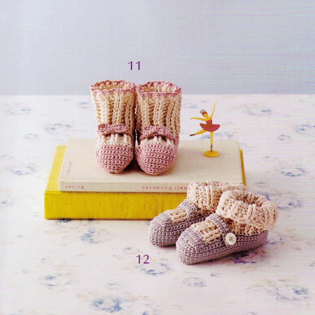 Crochet Baby Shoes Free Pattern 2