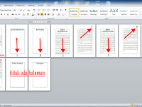 Cara Memberi Nomor Halaman Skripsi Word 2010