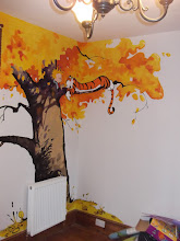Calvin and Hobbs mural