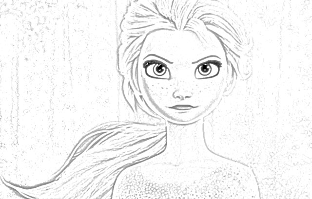 The Holiday Site: Coloring Pages of Elsa from Frozen Free and Downloadable
