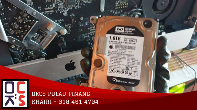 SOLVED: KEDAI REPAIR IMAC GELUGOR | IMAC 27 A1312 CAN’T BOOT MACOS, SUSPECT HDD PROBLEM, UPGRADE SSD 240GB