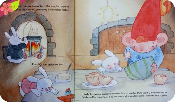 "Un repas chez les lapins de Pâques" de Carine Foulon et Elise Catros