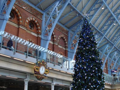 Christmas at St Pancras