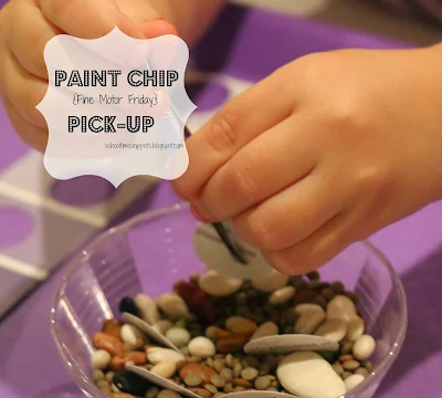 Fine Motor Skills Tweezer Activity