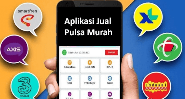 Aplikasi Jual Pulsa Banyak Bonus - Kios Pulsa Murah