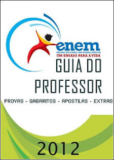 Capa do Enem 2012: Guia do Professor Provas + Leituras + Extrasapostilas 