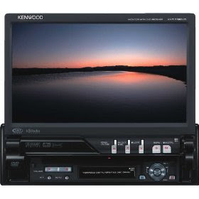 Kenwood KVT-719DVD DVD/WMA/MP3/AAC/USB/iPod Control Receiver with 7-Inch-Wide In-Dash Monitor